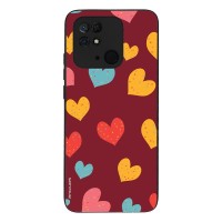 Θήκη Sonique Heart Series για Xiaomi Redmi 10C Μπορντώ
