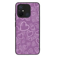 Θήκη Sonique Heart Series για Xiaomi Redmi 12C Βιολετί
