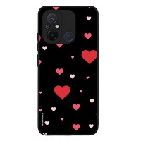 Θήκη Sonique Heart Series για Xiaomi Redmi 12C Μαύρο