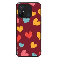 Θήκη Sonique Heart Series για Xiaomi Redmi 12C Μπορντώ