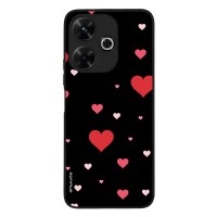 Θήκη Sonique Heart Series για Xiaomi Redmi 13 4G / Poco M6 4G Μαύρο