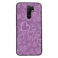 Θήκη Sonique Heart Series για Xiaomi Redmi 9 Βιολετί