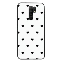 Θήκη Sonique Heart Series για Xiaomi Redmi 9 Λευκό