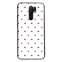 Θήκη Sonique Heart Series για Xiaomi Redmi 9 Λευκό 01