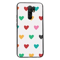 Θήκη Sonique Heart Series για Xiaomi Redmi 9 Λευκό 02
