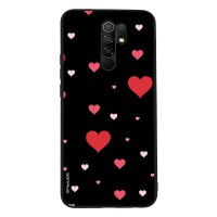 Θήκη Sonique Heart Series για Xiaomi Redmi 9 Μαύρο