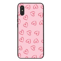Θήκη Sonique Heart Series για Xiaomi Redmi 9A / Redmi 9AT Ροζ
