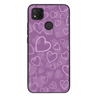 Θήκη Sonique Heart Series για Xiaomi Redmi 9C / Redmi 10A Βιολετί