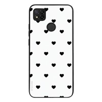 Θήκη Sonique Heart Series για Xiaomi Redmi 9C / Redmi 10A Λευκό