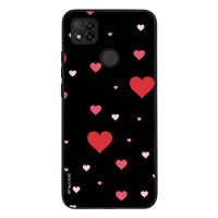 Θήκη Sonique Heart Series για Xiaomi Redmi 9C / Redmi 10A Μαύρο
