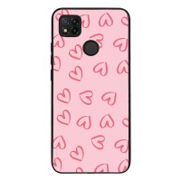 Θήκη Sonique Heart Series για Xiaomi Redmi 9C / Redmi 10A Ροζ