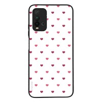 Θήκη Sonique Heart Series για Xiaomi Redmi 9T Λευκό 01
