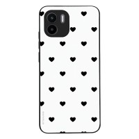 Θήκη Sonique Heart Series για Xiaomi Redmi A1 / Redmi A2 Λευκό