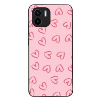 Θήκη Sonique Heart Series για Xiaomi Redmi A1 / Redmi A2 Ροζ