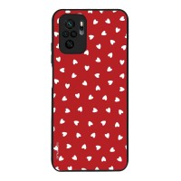 Θήκη Sonique Heart Series για Xiaomi Redmi Note 10 / Redmi Note 10s / Poco M5s Κόκκινο