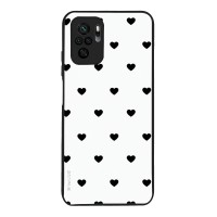 Θήκη Sonique Heart Series για Xiaomi Redmi Note 10 / Redmi Note 10s / Poco M5s Λευκό