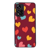 Θήκη Sonique Heart Series για Xiaomi Redmi Note 11 Pro Plus 5G Μπορντώ