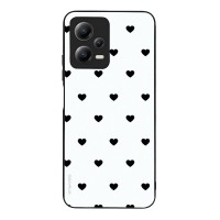 Θήκη Sonique Heart Series για Xiaomi Redmi Note 12 5G / Poco X5 5G Λευκό