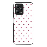 Θήκη Sonique Heart Series για Xiaomi Redmi Note 12 5G / Poco X5 5G Λευκό 01