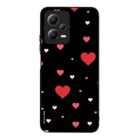 Θήκη Sonique Heart Series για Xiaomi Redmi Note 12 5G / Poco X5 5G Μαύρο