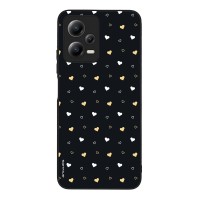 Θήκη Sonique Heart Series για Xiaomi Redmi Note 12 5G / Poco X5 5G Μαύρο 01