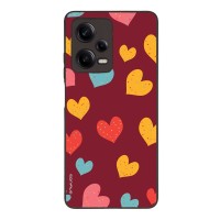 Θήκη Sonique Heart Series για Xiaomi Redmi Note 12 Pro 5G Μπορντώ
