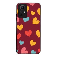 Θήκη Sonique Heart Series για Xiaomi Redmi Note 12s Μπορντώ