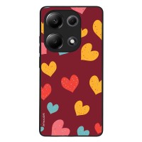 Θήκη Sonique Heart Series για Xiaomi Redmi Note 13 Pro 4G / Poco M6 Pro 4G / Redmi Note 14S Μπορντώ