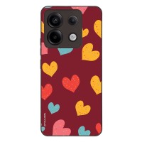 Θήκη Sonique Heart Series για Xiaomi Redmi Note 13 Pro 5G / Poco X6 5G Μπορντώ