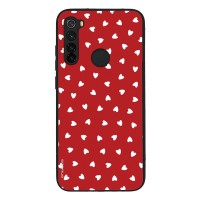 Θήκη Sonique Heart Series για Xiaomi Redmi Note 8 / Redmi Note 8 2021 Κόκκινο