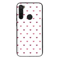 Θήκη Sonique Heart Series για Xiaomi Redmi Note 8 / Redmi Note 8 2021 Λευκό 01