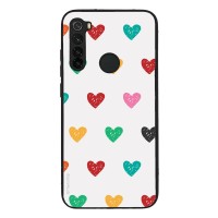 Θήκη Sonique Heart Series για Xiaomi Redmi Note 8 / Redmi Note 8 2021 Λευκό 02