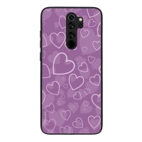 Θήκη Sonique Heart Series για Xiaomi Redmi Note 8 Pro Βιολετί