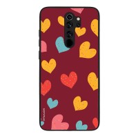 Θήκη Sonique Heart Series για Xiaomi Redmi Note 8 Pro Μπορντώ
