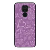 Θήκη Sonique Heart Series για Xiaomi Redmi Note 9 Βιολετί