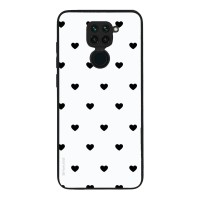 Θήκη Sonique Heart Series για Xiaomi Redmi Note 9 Λευκό
