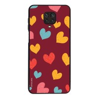 Θήκη Sonique Heart Series για Xiaomi Redmi Note 9S/9 Pro Μπορντώ