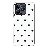 Θήκη Sonique Heart Series για Realme C51 / Realme C53 / Realme Note 50 4G Λευκό