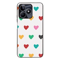 Θήκη Sonique Heart Series για Realme C51 / Realme C53 / Realme Note 50 4G Λευκό 02