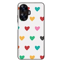 Θήκη Sonique Heart Series για Realme C55 Λευκό 02