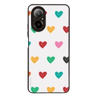 Θήκη Sonique Heart Series για Realme C67 4G Λευκό 02