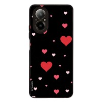 Θήκη Sonique Heart Series για Realme C67 4G Μαύρο