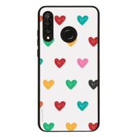 Θήκη Sonique Heart Series για Huawei P30 Lite Λευκό 02