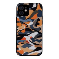 Θήκη Sonique Camouflage Army Series για Apple iPhone 12 Πορτοκαλί