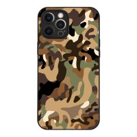 Θήκη Sonique Camouflage Army Series για Apple iPhone 12 Pro Max Καφέ