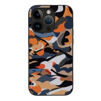 Θήκη Sonique Camouflage Army Series για Apple iPhone 14 Pro Πορτοκαλί