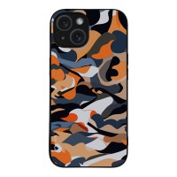 Θήκη Sonique Camouflage Army Series για Apple iPhone 15 Πορτοκαλί