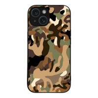 Θήκη Sonique Camouflage Army Series για Apple iPhone 15 Καφέ
