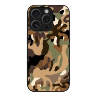 Θήκη Sonique Camouflage Army Series για Apple iPhone 15 Pro Καφέ