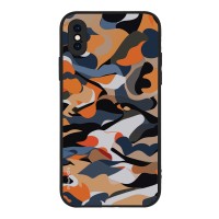 Θήκη Sonique Camouflage Army Series για Apple iPhone X / iPhone XS Πορτοκαλί